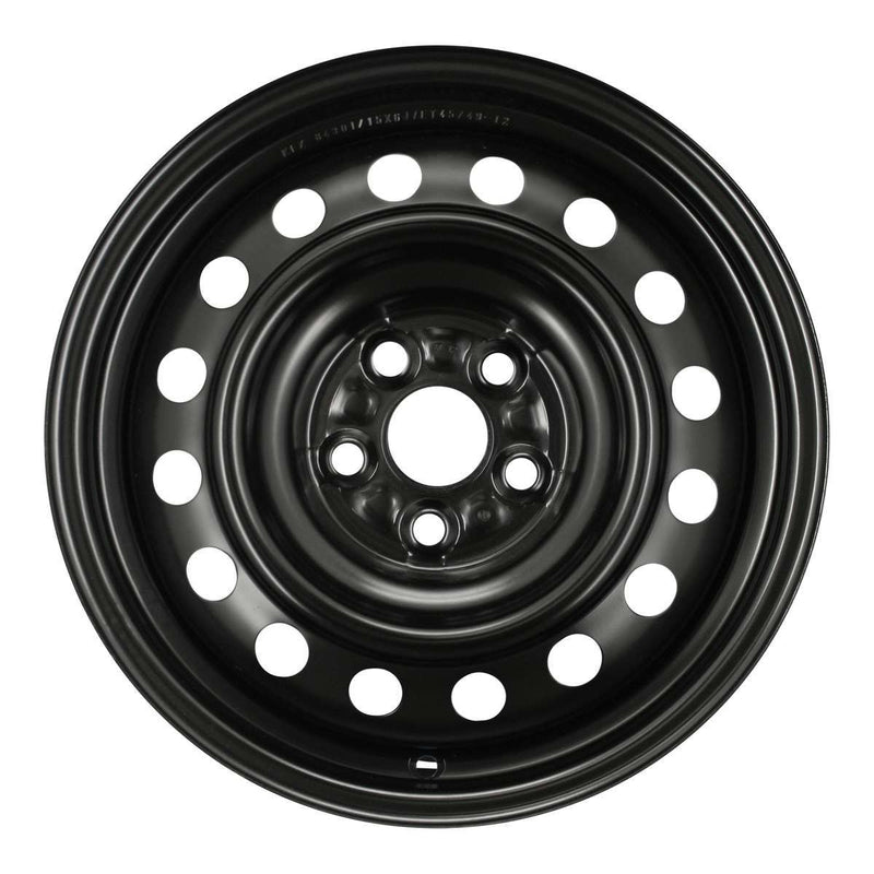 2005 toyota corolla wheel 15 black steel 5 lug w69423b 3