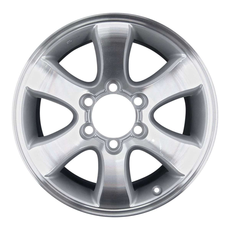 2007 toyota 4runner wheel 17 machined silver aluminum 6 lug w69430ms 5