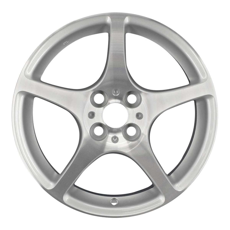 2004 toyota mr2 wheel 15 machined silver aluminum 4 lug w69438ms 2