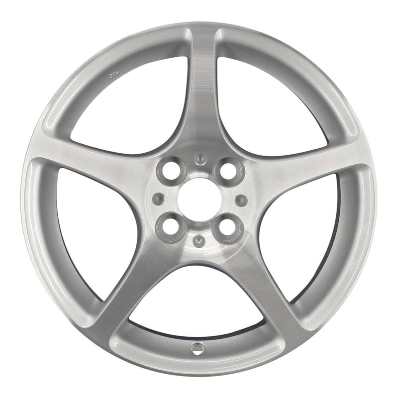 2005 toyota mr2 wheel 16 machined silver aluminum 4 lug w69439ms 3