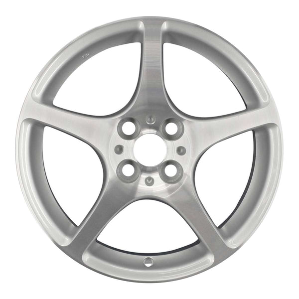 2003 toyota mr2 wheel 16 machined silver aluminum 4 lug w69439ms 1