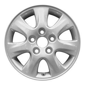 2002 toyota camry wheel 15 silver aluminum 5 lug w69446s 2