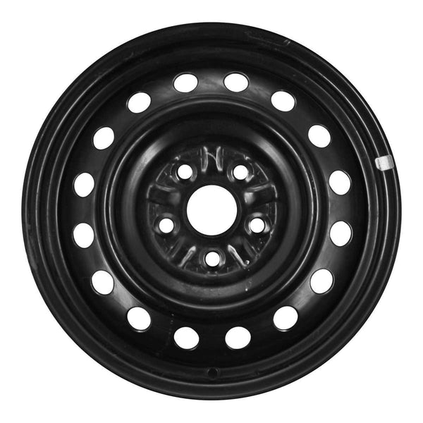 2004 pontiac vibe wheel 16 black steel 5 lug w69454b 11