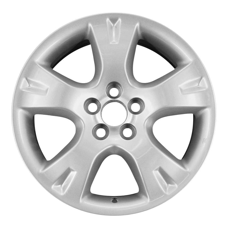 2007 toyota corolla wheel 16 silver aluminum 5 lug w69467s 5