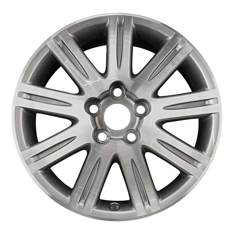 2007 toyota avalon wheel 17 machined charcoal aluminum 5 lug w69474mc 3