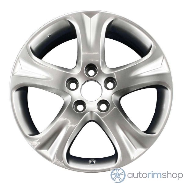 2007 toyota solara wheel 17 hyper aluminum 5 lug w69498h 1