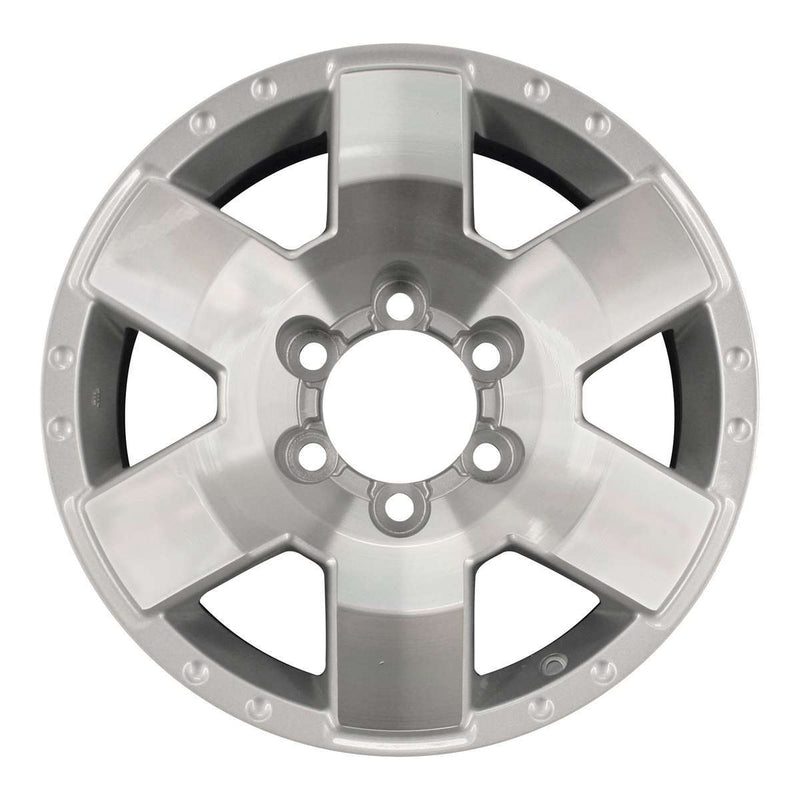 2009 toyota fj wheel 17 machined silver aluminum 6 lug w69503ms 3