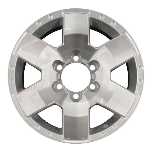 2013 toyota fj wheel 17 machined silver aluminum 6 lug w69503ms 7