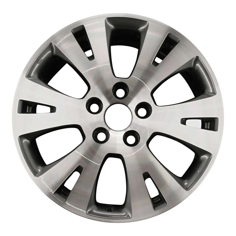 2010 toyota avalon wheel 17 machined charcoal aluminum 5 lug w69531mc 3