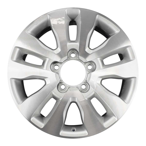 2017 toyota tundra wheel 20 machined silver aluminum 5 lug w69533ms 18