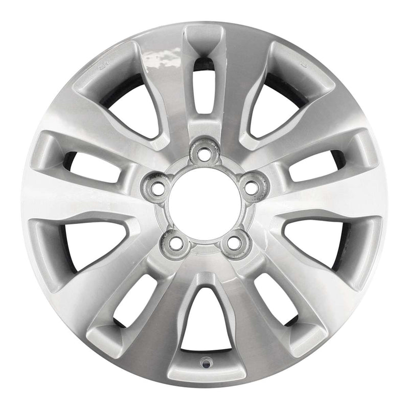 2009 toyota tundra wheel 20 machined silver aluminum 5 lug w69533ms 1