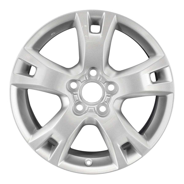 2010 toyota rav4 wheel 17 silver aluminum 5 lug w69555s 2