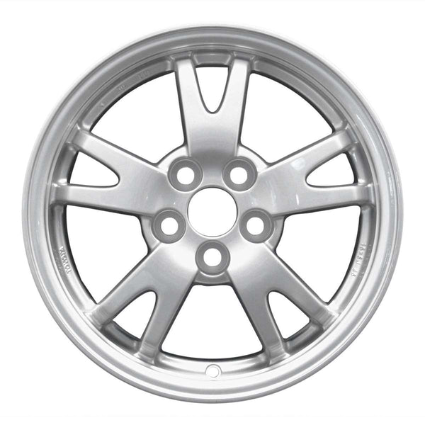 2012 toyota prius wheel 15 silver aluminum 5 lug w69567s 3