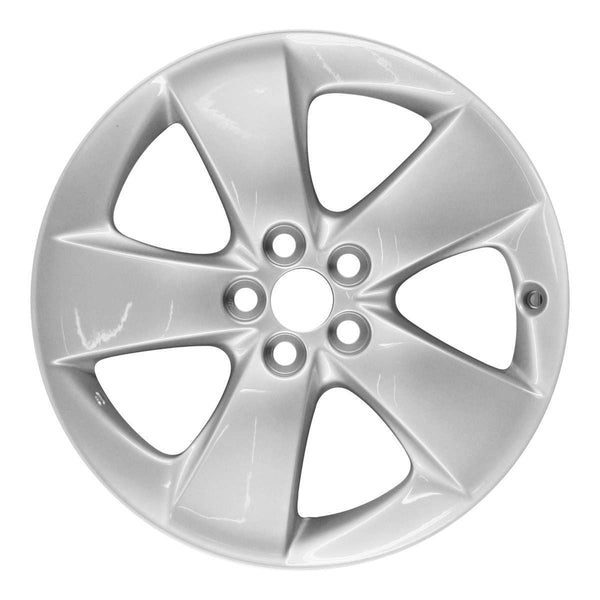 2015 toyota prius wheel 17 silver aluminum 5 lug w69568s 6