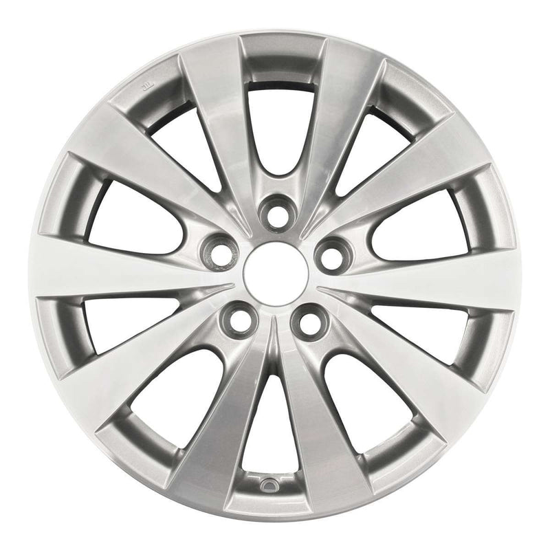 2011 toyota avalon wheel 17 machined silver aluminum 5 lug w69576ms 1