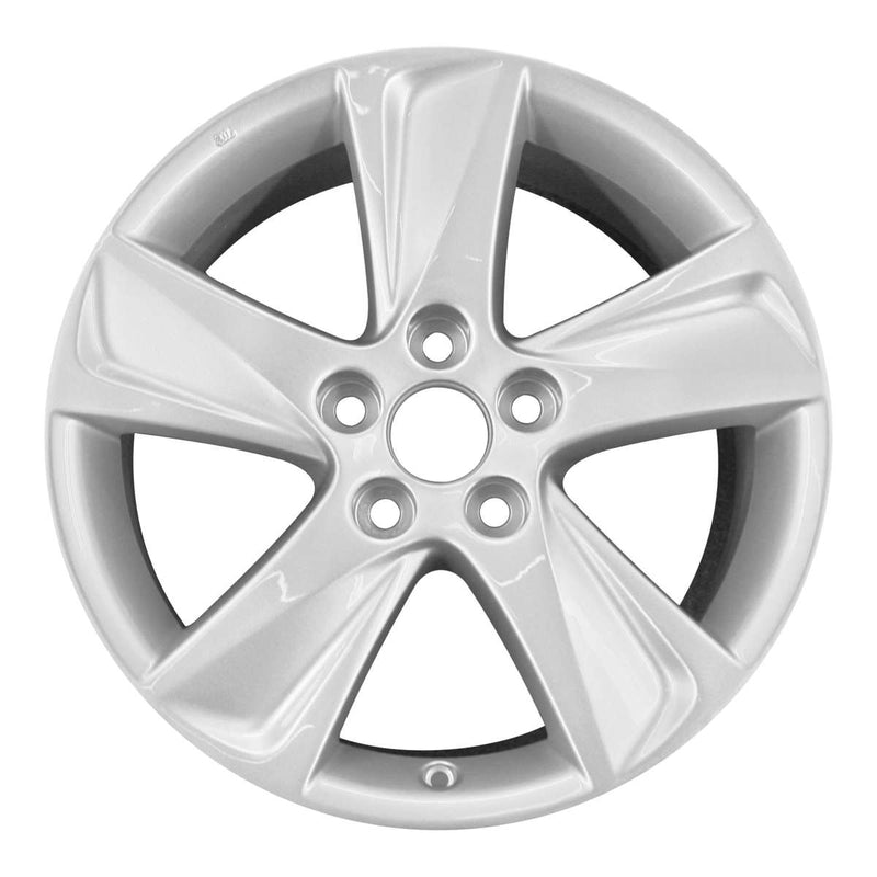 2011 toyota matrix wheel 17 silver aluminum 5 lug w69591s 1