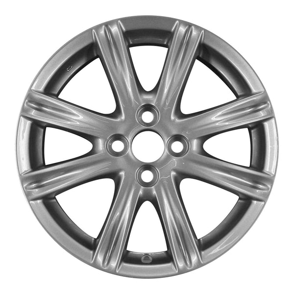 2014 toyota yaris wheel 16 charcoal aluminum 4 lug w69609c 3