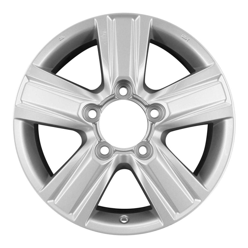 2015 toyota land wheel 18 silver aluminum 5 lug w69618s 3