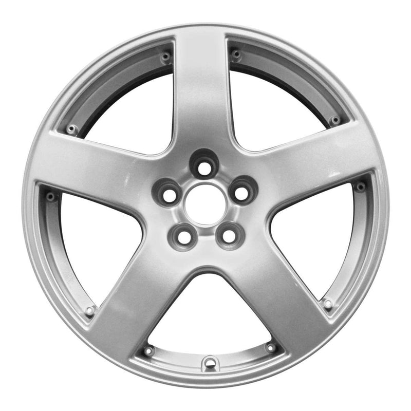 2001 volkswagen beetle wheel 17 silver aluminum 5 lug w69741s 1