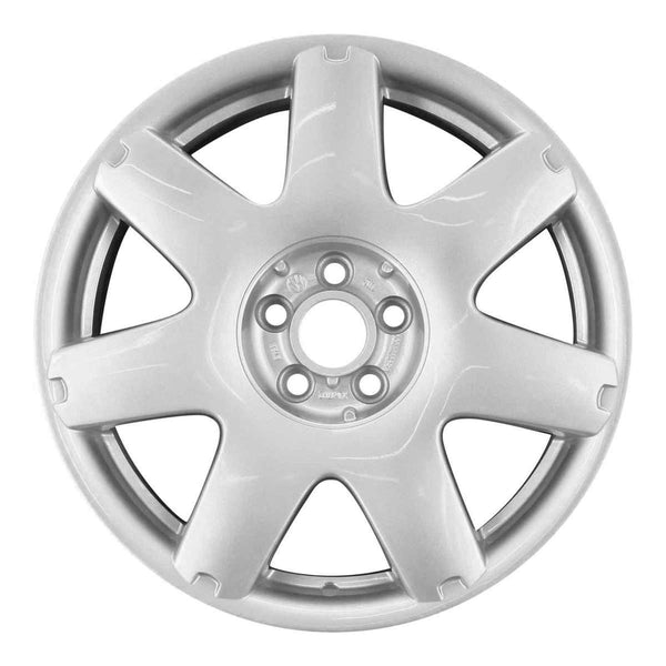 2002 volkswagen beetle wheel 17 silver aluminum 5 lug w69742s 2