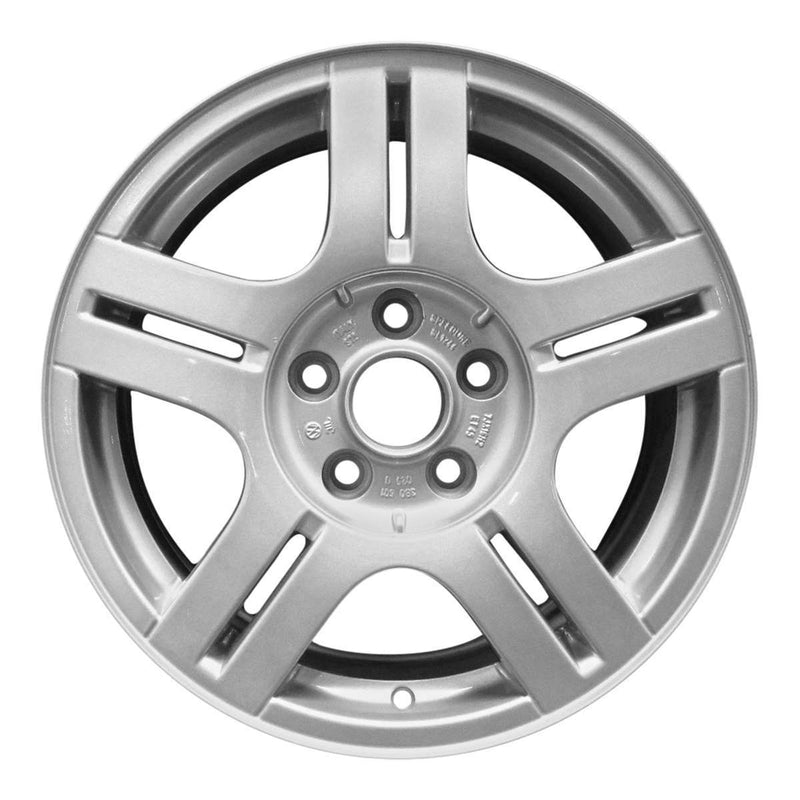 2000 volkswagen passat wheel 16 silver aluminum 5 lug w69745s 3