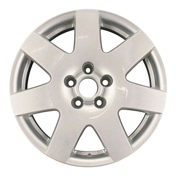 2004 volkswagen passat wheel 17 silver aluminum 5 lug w69748s 5