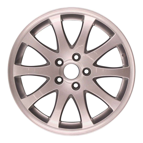 2002 volkswagen passat wheel 17 silver aluminum 5 lug w69749s 3