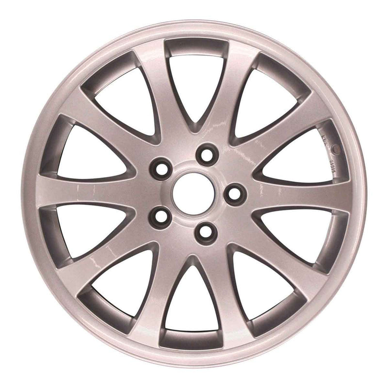 2002 volkswagen passat wheel 17 silver aluminum 5 lug w69749s 3