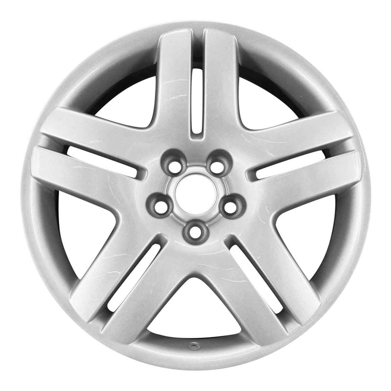 2005 volkswagen golf wheel 17 silver aluminum 5 lug rw69751s 6