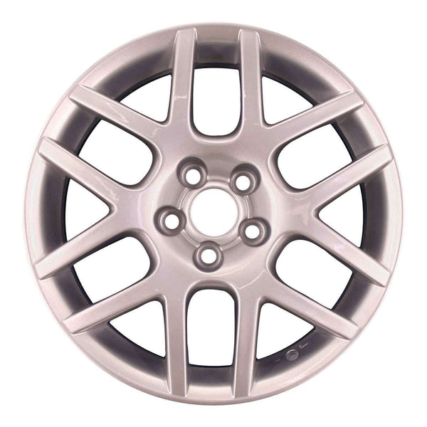 2001 volkswagen golf wheel 15 silver aluminum 5 lug w69757s 1