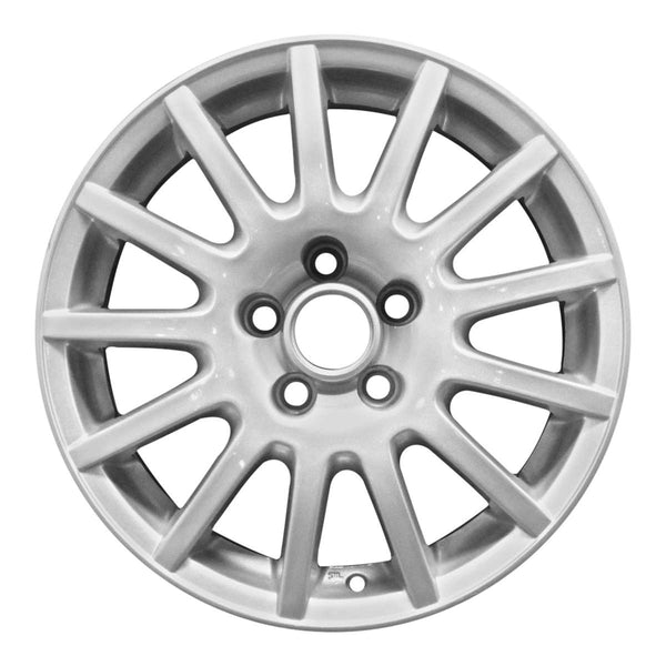 2005 volkswagen golf wheel 15 silver aluminum 5 lug w69781s 3