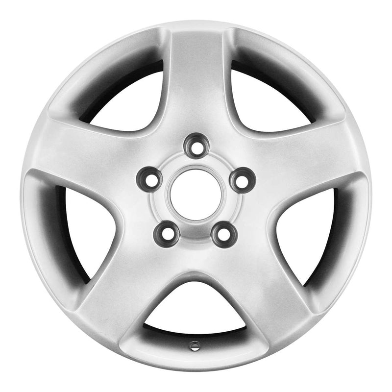 2010 volkswagen touareg wheel 17 silver aluminum 5 lug w69798s 7