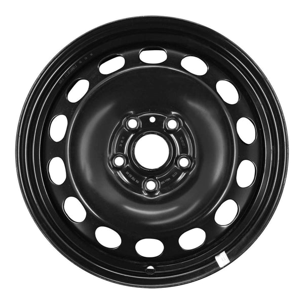 2009 volkswagen jetta wheel 16 black steel 5 lug rw69809b 21