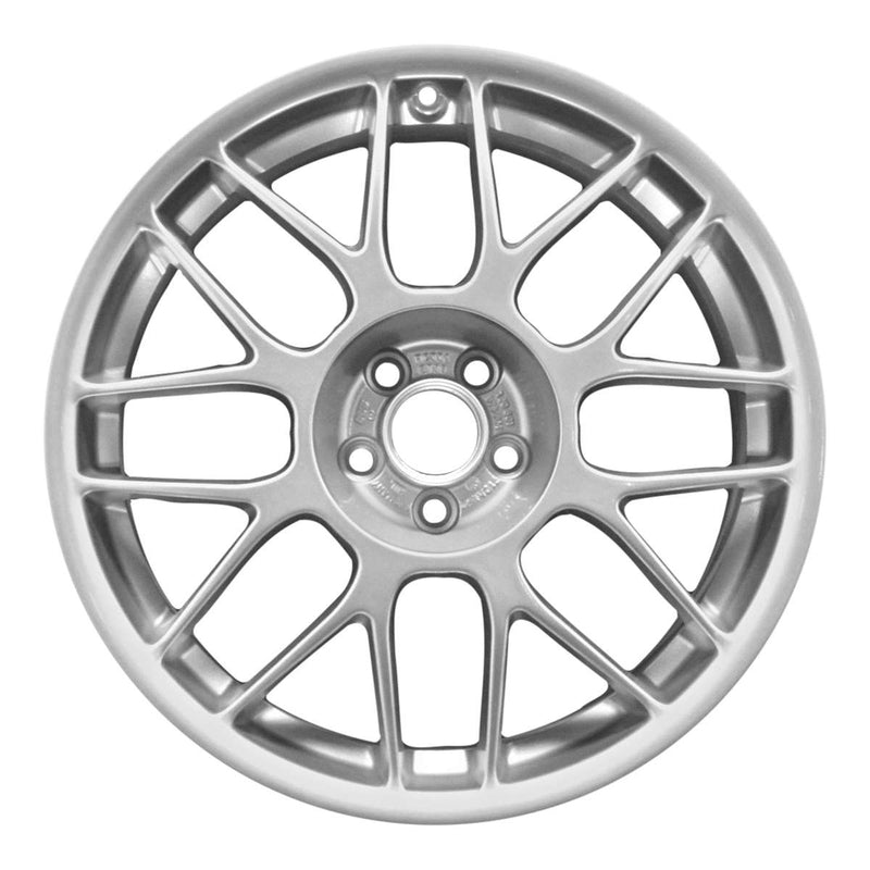 2005 volkswagen golf wheel 18 silver aluminum 5 lug w69811s 3