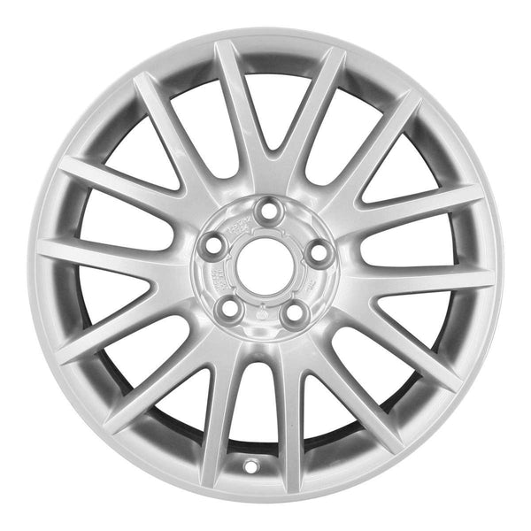 2006 volkswagen jetta wheel 17 silver aluminum 5 lug w69821s 6