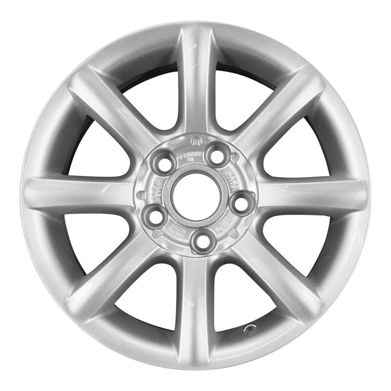 2003 volkswagen passat wheel 15 silver aluminum 5 lug w69830s 1