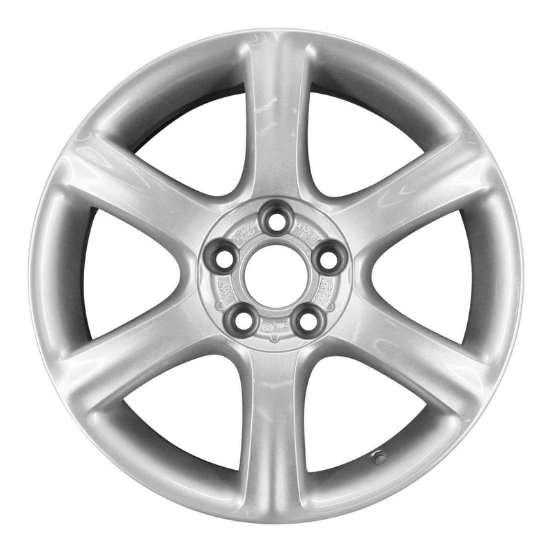 2005 volkswagen beetle wheel 16 silver aluminum 5 lug w69833s 3