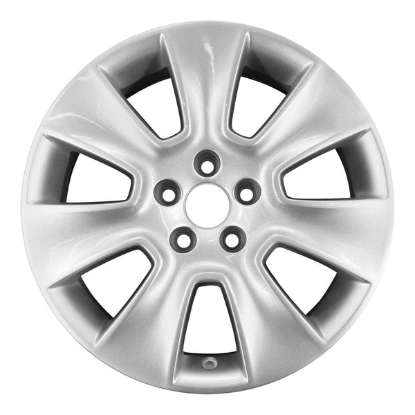 2008 volkswagen beetle wheel 16 silver aluminum 5 lug w69866s 1