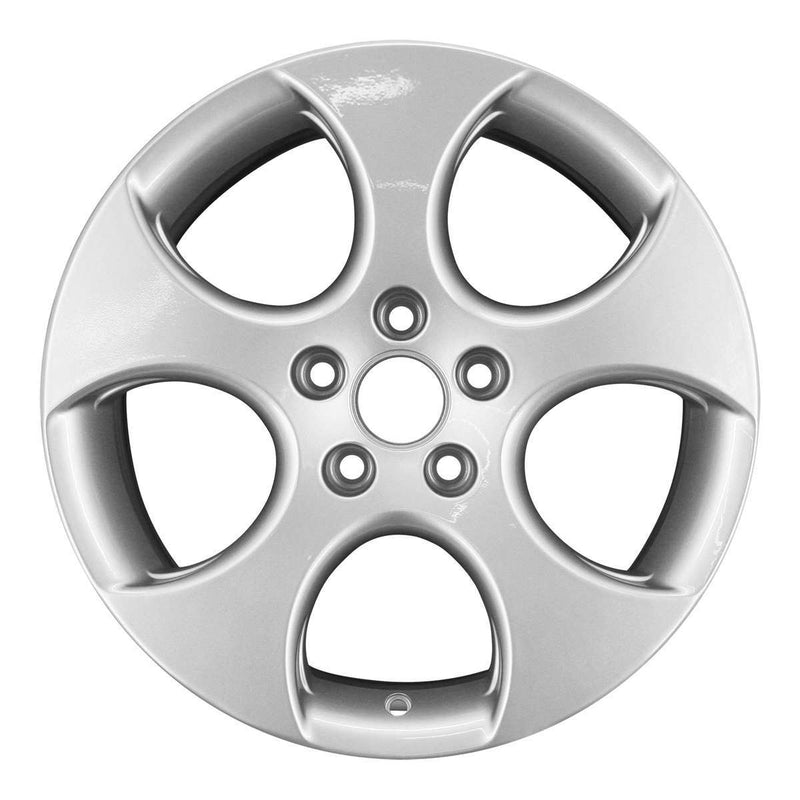 2012 volkswagen gti wheel 17 silver aluminum 5 lug w69871s 10