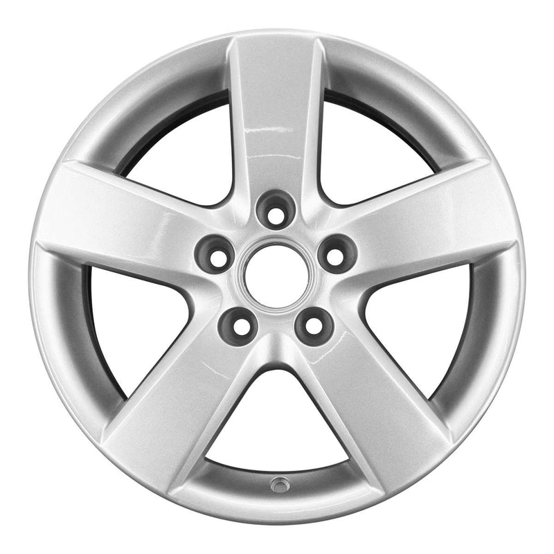 2010 volkswagen jetta wheel 16 silver aluminum 5 lug w69872s 4