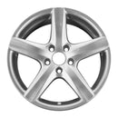 2007 volkswagen eos wheel 17 hyper aluminum 5 lug w69918h 1