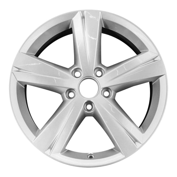 2014 volkswagen passat wheel 17 silver aluminum 5 lug w69928s 3