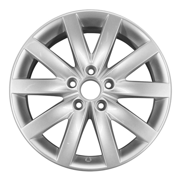 2011 volkswagen gli wheel 17 silver aluminum 5 lug w69936s 20