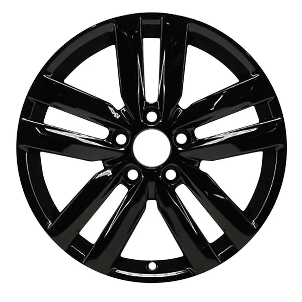 2013 volkswagen jetta wheel 17 black aluminum 5 lug w69940b 2