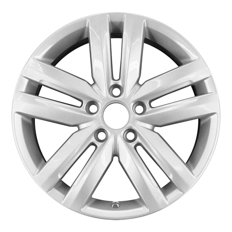 2014 volkswagen jetta wheel 17 silver aluminum 5 lug w69940s 4