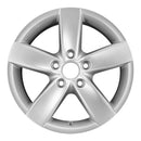 2011 volkswagen jetta wheel 16 silver aluminum 5 lug w69957s 1