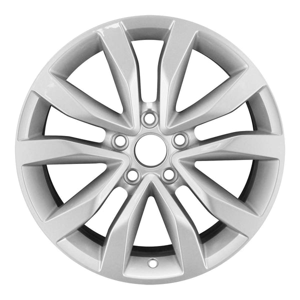 2017 volkswagen beetle wheel 17 silver aluminum 5 lug w69960s 5