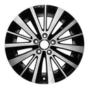 2013 volkswagen jetta wheel 18 machined gloss black aluminum 5 lug w69968mb 2