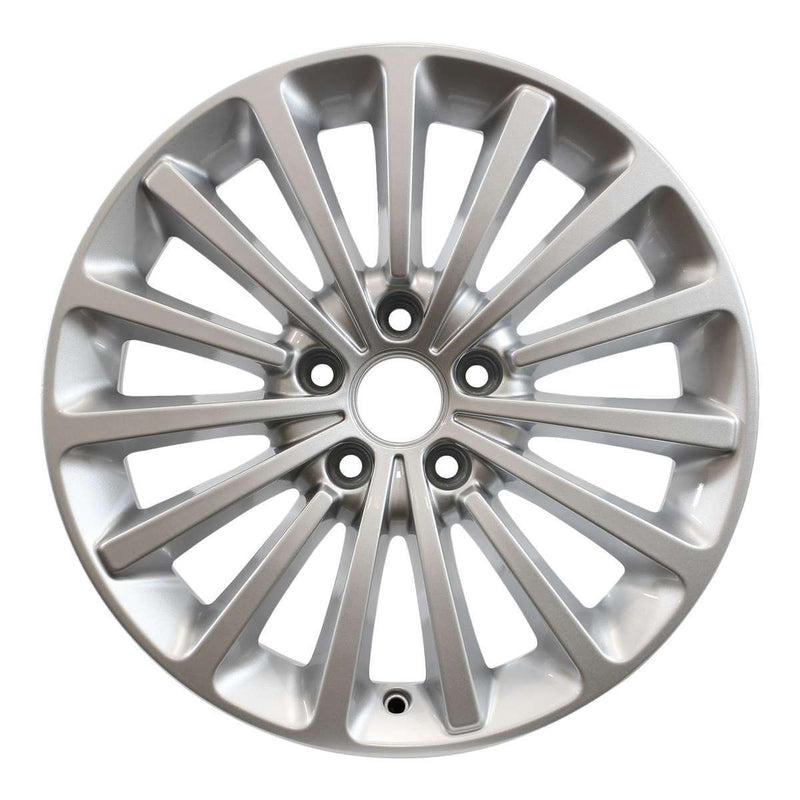 2018 volkswagen beetle wheel 17 silver aluminum 5 lug w70000s 4