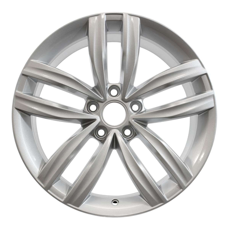 2017 volkswagen passat wheel 18 silver aluminum 5 lug w70001s 2